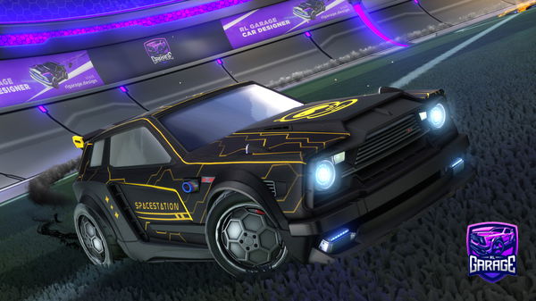 A Rocket League car design from Lewis_rl_09