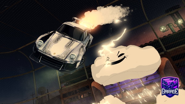 A Rocket League car design from W-KEY_ag7