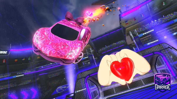 A Rocket League car design from Zenais