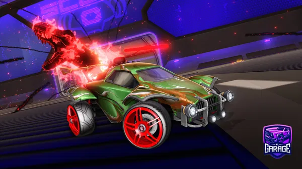A Rocket League car design from TitanKong