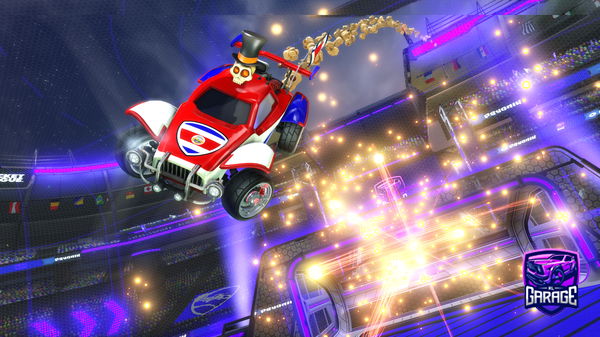 A Rocket League car design from Calebspiano2