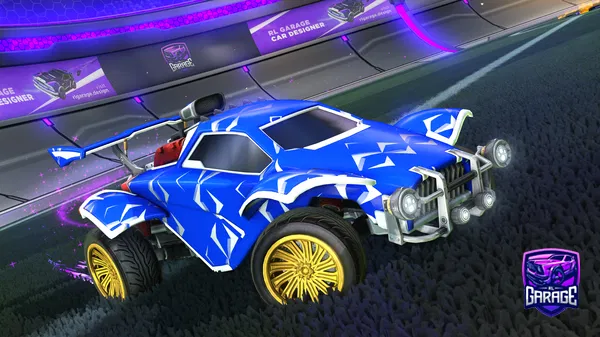 A Rocket League car design from JackieKy2