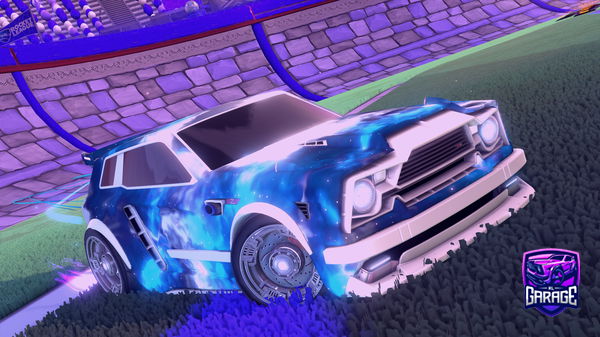 A Rocket League car design from Spectramo867