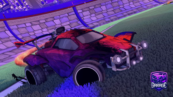 A Rocket League car design from coolj71111