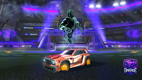 A Rocket League car design from etakb