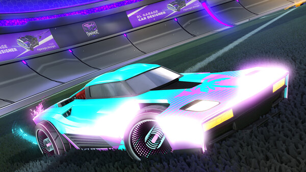 A Rocket League car design from CurtyRagsdude
