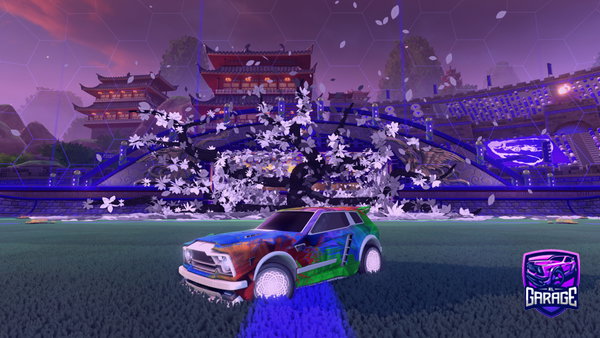 A Rocket League car design from Blobf1shy