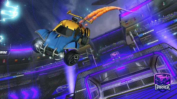 A Rocket League car design from Dxriaaan