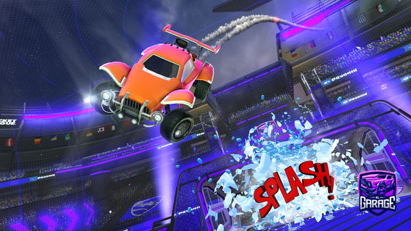 A Rocket League car design from Nickbasket25