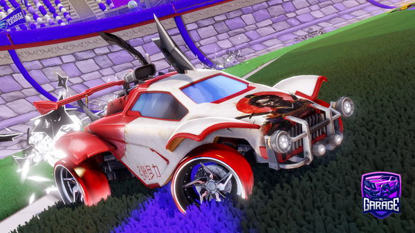 A Rocket League car design from DarthTrain