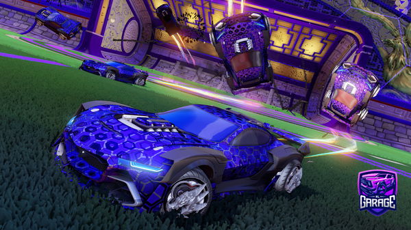 A Rocket League car design from Meccko76