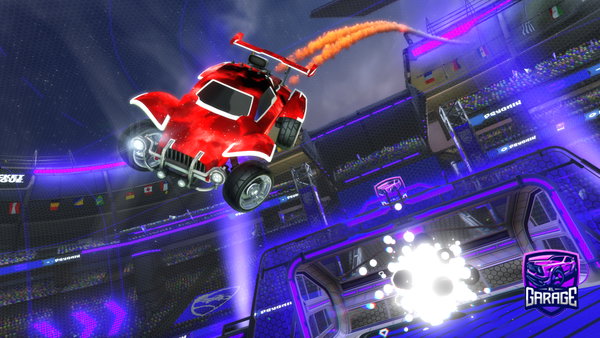 A Rocket League car design from ChasingWorm