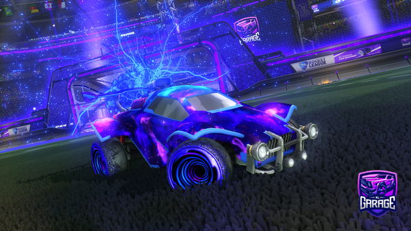 A Rocket League car design from faithtitian