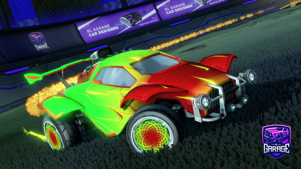 A Rocket League car design from TR_25xa