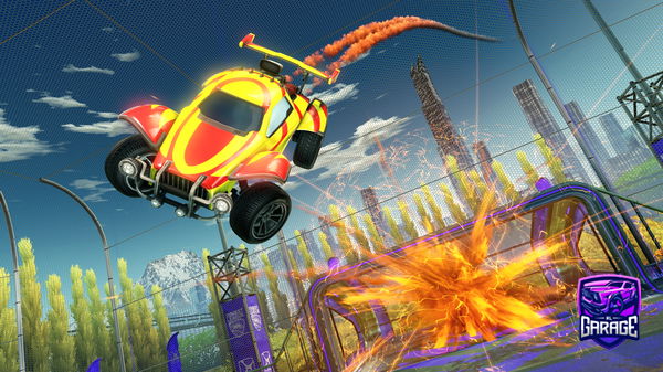 A Rocket League car design from ChunkyRobot