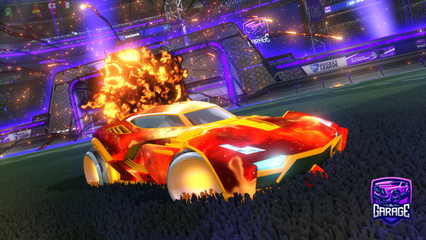 A Rocket League car design from NotGodzillaFan9