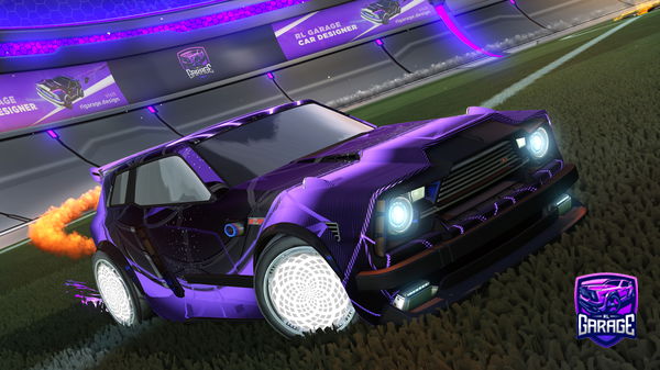 A Rocket League car design from DunnitRL_on_YT