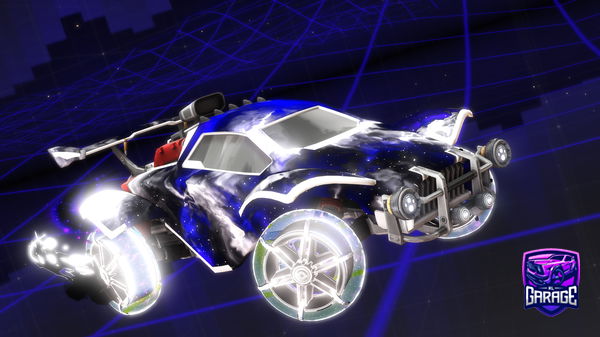 A Rocket League car design from Opai_Senpai