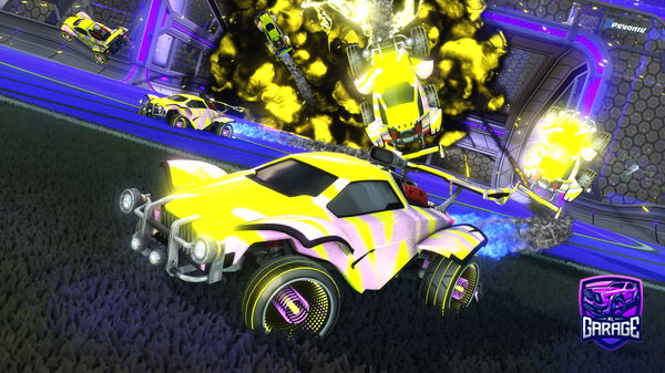 A Rocket League car design from DaPooMaster