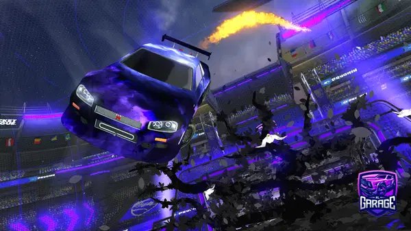 A Rocket League car design from Nickbasket25