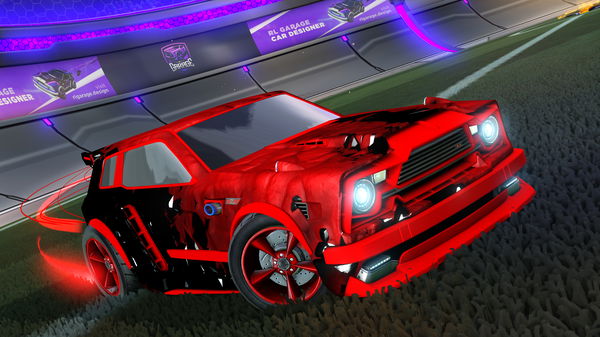 A Rocket League car design from Jordannash555
