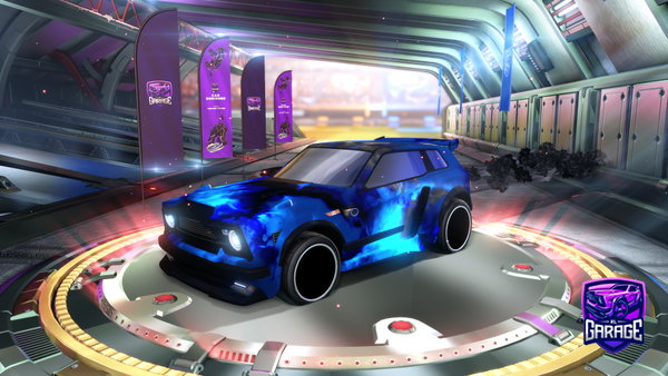 A Rocket League car design from Pigeon115