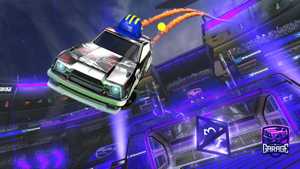 A Rocket League car design from SNY_VOLT