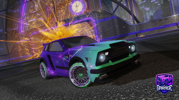 A Rocket League car design from PhoenixMcbl