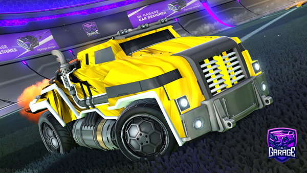 A Rocket League car design from Diggles808