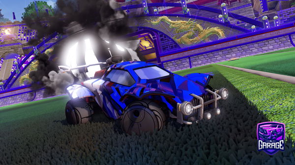 A Rocket League car design from Frogwump
