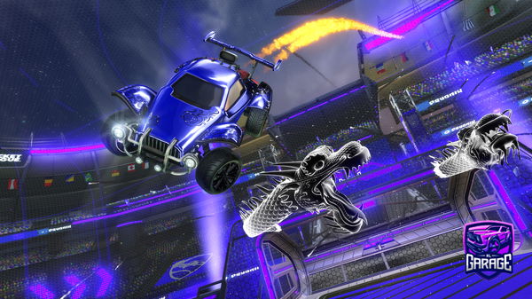 A Rocket League car design from howak