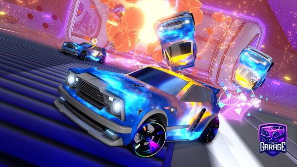 A Rocket League car design from UltimateRLCARSSS