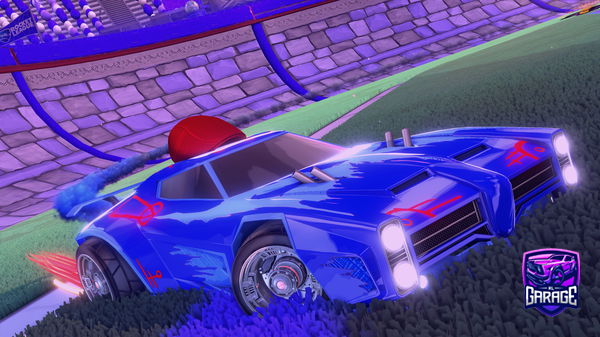 A Rocket League car design from YtTimberedElf132