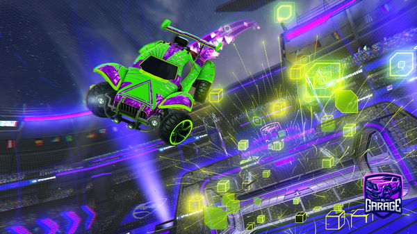 A Rocket League car design from rRhHeEtTtT17