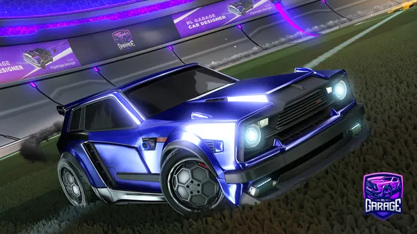 A Rocket League car design from harveywellybob