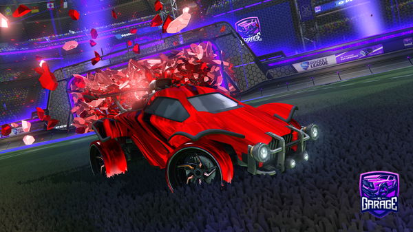 A Rocket League car design from Gagev06