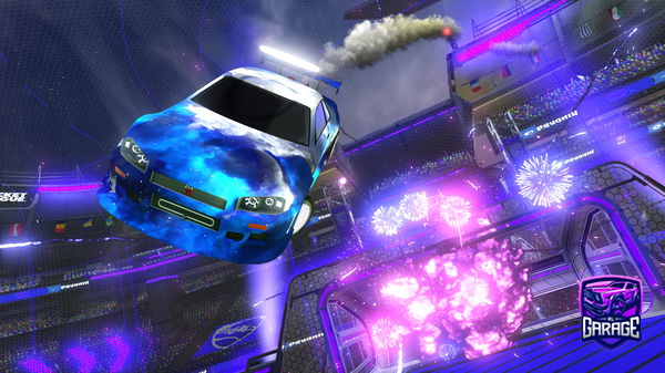 A Rocket League car design from AHHAN