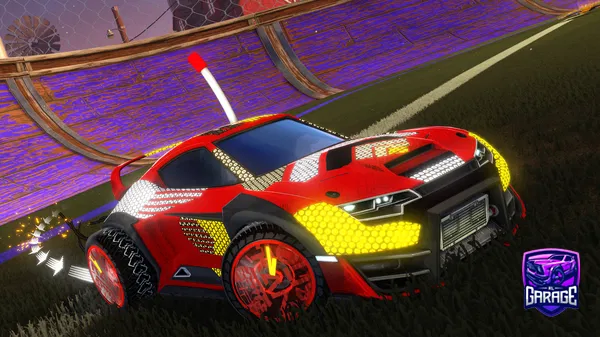 A Rocket League car design from Raiyu