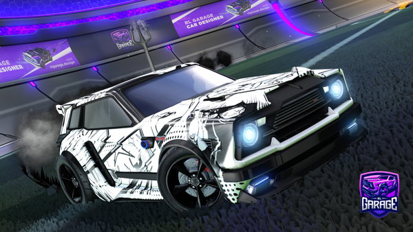 A Rocket League car design from madaradgk