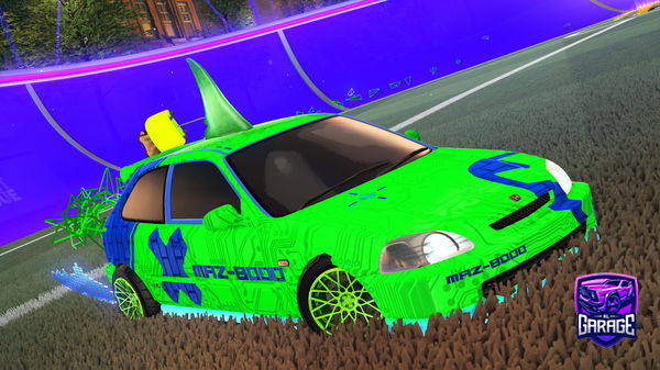 A Rocket League car design from Lexa_S78
