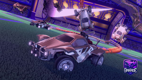 A Rocket League car design from Zlncz