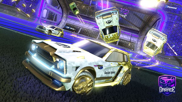A Rocket League car design from qw21qw2q