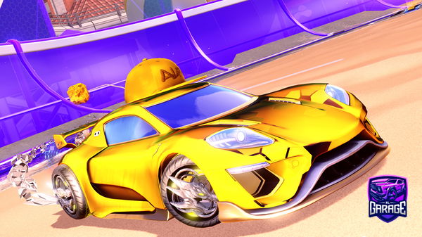 A Rocket League car design from aceemann26