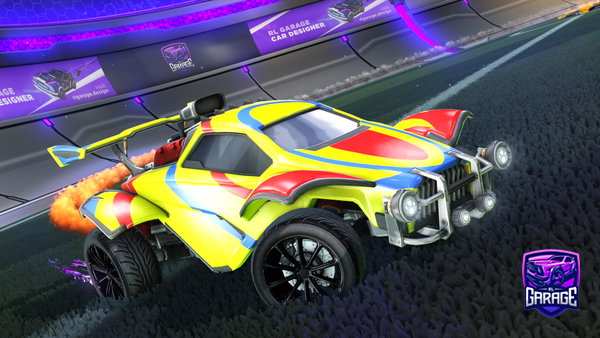 A Rocket League car design from Douday-_-
