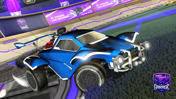 A Rocket League car design from Ironcool09