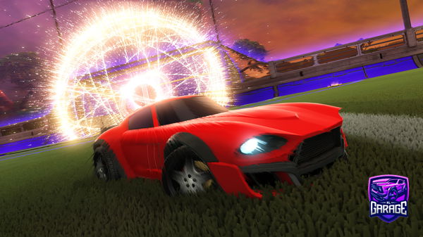 A Rocket League car design from Ultralunator