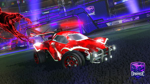 A Rocket League car design from TSFxJP