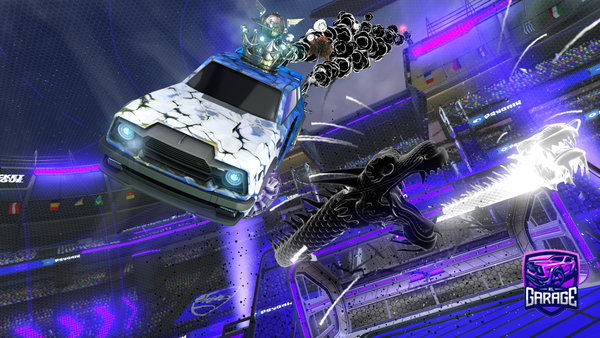 A Rocket League car design from Xx_SantiROBKEX_xX
