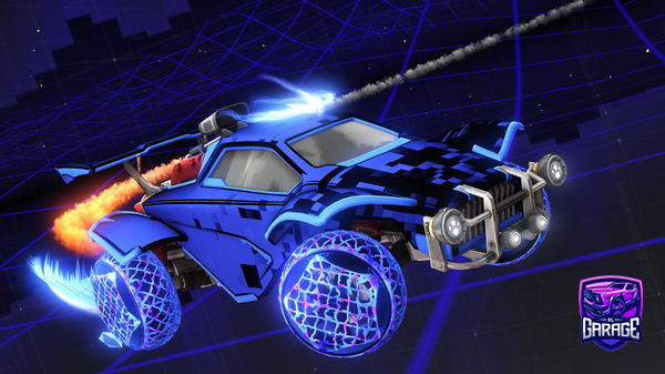 A Rocket League car design from LeKriliq