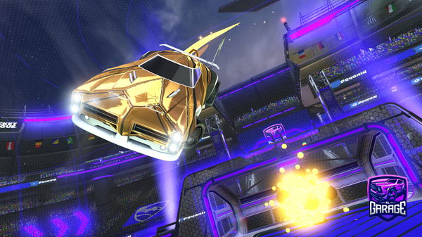 A Rocket League car design from CTRL_T0ASTY